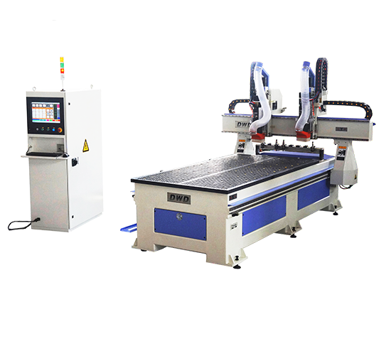 CNC Machine Center With Double Separate Spindle